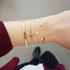 Boho Bracelets & Bangles for Women Fashion Moon Leaf Crystal Charm Bracelet Femme Bohemian Chain Jewelry Bijoux Pulseras Mujer
