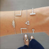 Boho Bracelets & Bangles for Women Fashion Moon Leaf Crystal Charm Bracelet Femme Bohemian Chain Jewelry Bijoux Pulseras Mujer